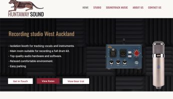 website revamp for auckland audio business